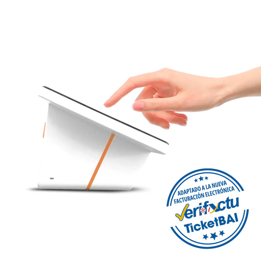 VERIFACTU TPV táctil con impresora de tickets. Tiendas, bares, restaurantes, peluquerías y comercios