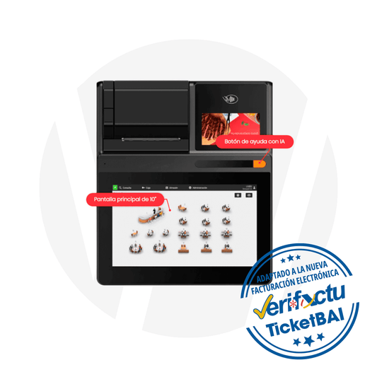 TPV impresora tickets tactil