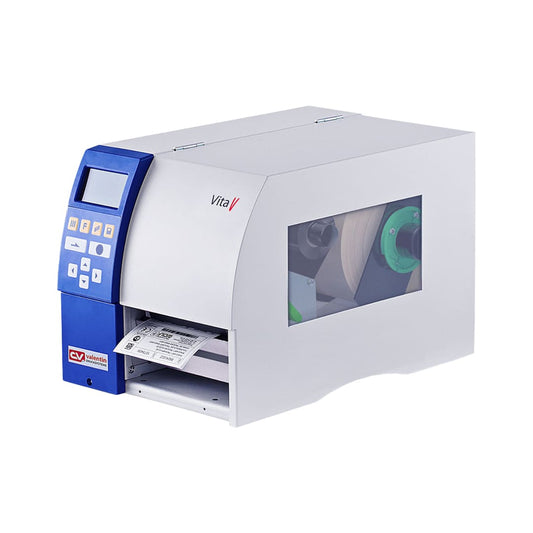 Carl Valentin Vita V (104/106/108 mm, 203/300/600 dpi) Impresoras de etiquetas por transferencia térmica y térmica directa