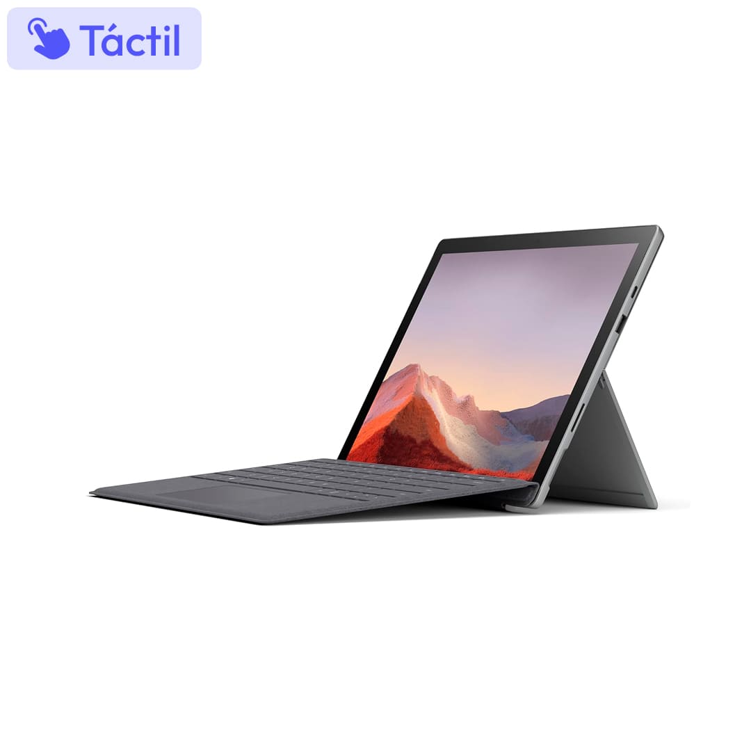Microsoft Surface Pro 7 Táctil (Intel Core i5-1035G4, 8GB, 256 GB SSD, 12.3") Teclado + Lápiz