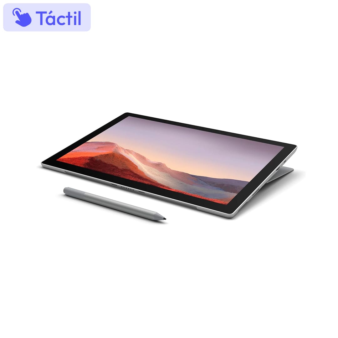 Microsoft Surface Pro 7 Táctil (Intel Core i5-1035G4, 8GB, 256 GB SSD, 12.3") Teclado + Lápiz